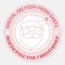 Search for please deliver to labels From santa claus