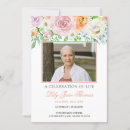 Search for elegant memorial invitations Forever in our hearts