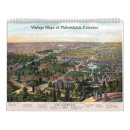 Search for map calendars Vintage