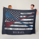 Search for lacrosse blankets Usa