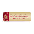 Search for gold glitter return address labels Glittery