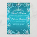 Search for snowflake 4x6 invitations White