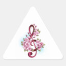 Search for music symbol stickers Pink