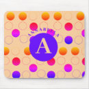 Search for blue polka dot pattern mousepads Colourful