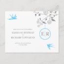 Recherche de moineau invitations Bleu