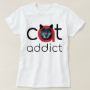 Recherche de yeux bleus tshirts Chat