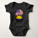 Recherche de colombienne bébé vêtements Drapeau de la colombie