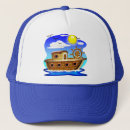 Recherche de bateau de pêche casquettes Voile