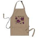 Search for violet floral aprons Flowers