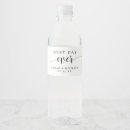 Recherche de wedding water bottle labels Bouteille