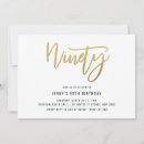 Search for elegant 90th birthday invitations Glitter