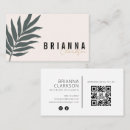Search for script font business cards Professional minimalist girly business