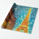 Search for paris christmas wrapping paper France