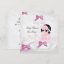 Search for tea party baby girl shower invitations It's a girl