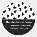 Search for cow print stickers Farm animals