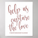 Search for help us capture the love wedding signs Couple