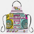Search for music designs aprons Illustration