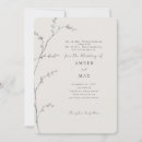 Recherche de tige invitations Bride