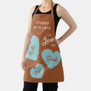 Search for soft hearted aprons Cute