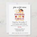 Search for football thanksgiving invitations Feast