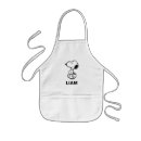 Search for dog pattern aprons Charlie brown