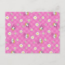 Search for pink daisy postcards Floral pattern