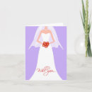 Recherche de de dame de honneur invitations Partie nuptiale