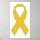 Recherche de rubans jaunes posters Soutien