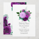 Search for floral rehearsal dinner invitations Lavender