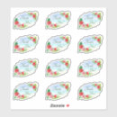 Search for red hibiscus stickers Beach