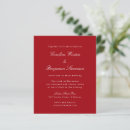 Search for elegant red wedding invitations Flourish