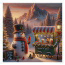 Search for snowman posters Winter wonderland
