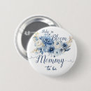 Search for blooming flower buttons Watercolor