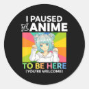 Search for pause stickers Anime
