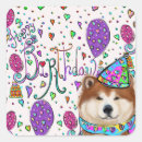Search for akita dog stickers Birthdays