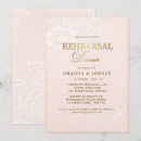 Search for lace rehearsal dinner invitations Pink