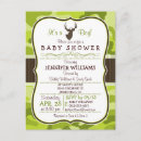 Search for buck baby shower invitations Hunting