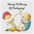 Search for thanksgiving wishes stickers Vintage