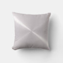 Search for shiny silver pillows Steel