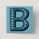 Recherche de b initial badges Lettres