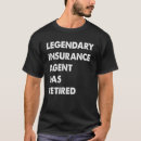 Search for insurance tshirts Has