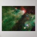Search for green nebula posters Space