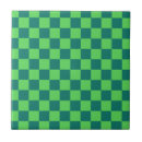 Search for green and blue pattern tiles Chequered