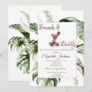 Search for tropical brunch invitations Leaves