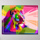 Search for lion design posters Geometric