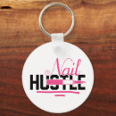 Search for nail technician keychains Polish