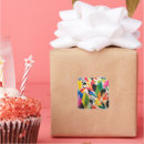 Search for bright colors stickers Illustration