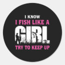 Search for fishing girl stickers Brook trout