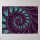 Recherche de fractale en spirale art Pourpre
