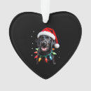 Search for black labrador ornaments Wolf